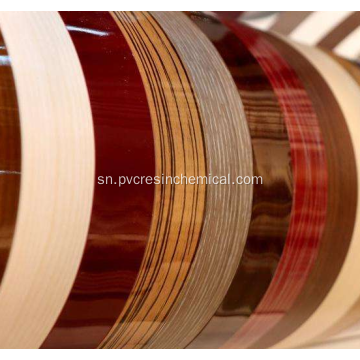 PVC Cabinet Edge Banding Tape yeZvigadzirwa zveMidziyo